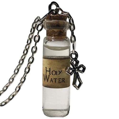Supernatural Holy Water Bottle Necklace Handmade Products