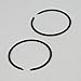 amxxrc 34mm Piston Ring Set fit 26cc Fuelie CY ZENOAH for HPI 5B 5T Baja Losi 5T