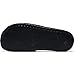 Nike Women's Benassi Just Do It Sandal, Black/Vivid Pink-Black, 11 Regular US