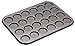 MasterClass KCMCHB82 Macaron Baking Tray/Whoopie Pie Tin with PFOA Non Stick, 24 Holes, Robust 1 mm Carbon Steel, 35 x 27 cm, Grey
