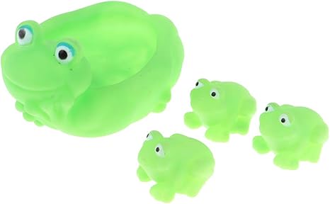 rubber frog bath toys