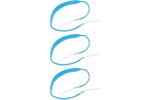 COHEALI Breathable Holder 3-Pack Fixation Bands Neck Support for Post-Surgery Care Trachea Fixing Device