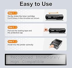 Ledes 1 Pack 3610/3615 High Yield Toner Cartridge