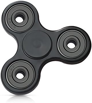 Hand spinner Tri-Spinner Fidget Toy High Speed killing time Best Stress Reducer for ADD, ADHD, Anxiety and Adult Children By MissDill(Black)