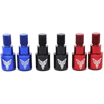 CNC Bar End Caps For Yamaha MT-07 FZ-07 XSR700/900 MT-09 FZ-09 MT-10 FZ-10 MT-125 XJ6 T-MAX