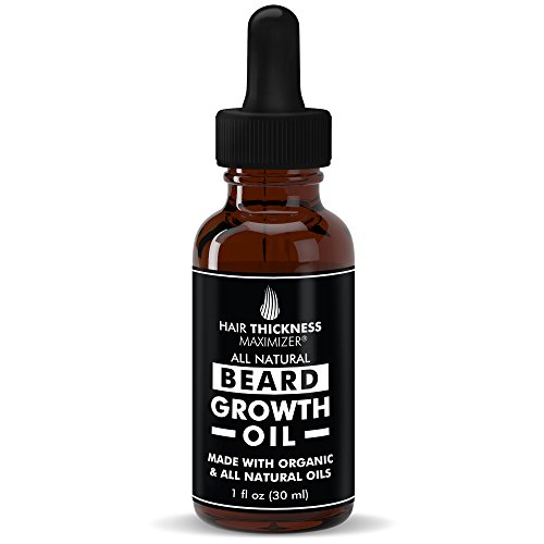 Best Organic Beard Oil For Men by Hair Thickness Maximizer. For Men’s