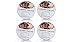 Bayer Animal Health 4 x Bayer Seresto Kills & Repels Ticks Fleas Lice Collar Large Dog Over 8 kg, Grey