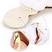 Heel Cushion Inserts/Heel Grips/Shoe Pads for Women Flat or High Heel to Prevent Heel Slipping Out of Shoes, Improve Shoes Too Big, Rubbing, Blisters, Foot Pain 2 Pairs (Beige)
