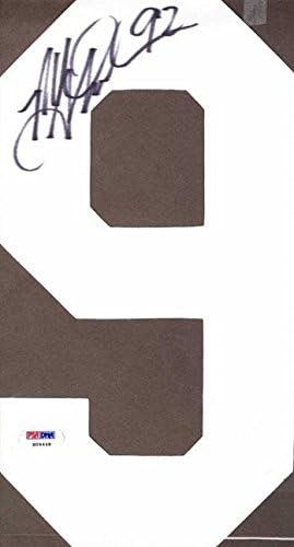 michael strahan autographed jersey