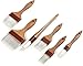 SPARTA 4039800 Nylon Wide Brush, Flat With Nylon Bristles, 3 Inches, Tan