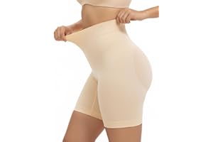 SHAPERX High Waisted Tummy Control Shorts for Women Thigh Slimming Shapewear with Targeted Compression Body shapers