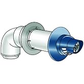 Rinnai 223181 11-1/2&rdquo; Universal Non-Condensing Plastic Horizontal Termination Ki, N/A
