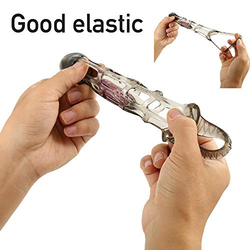 Vi+brating Male Extension Condom Couple Toys