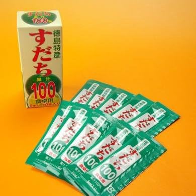 Amazon すだち食卓用スティック100袋 742 徳島県物産館 果汁 通販