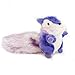 ZippyPaws Purple Chipmunk Squeaky Plush Dog Toy
