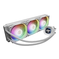 GAMDIAS Aura GL360 Digital WH AIO PC CPU Liquid