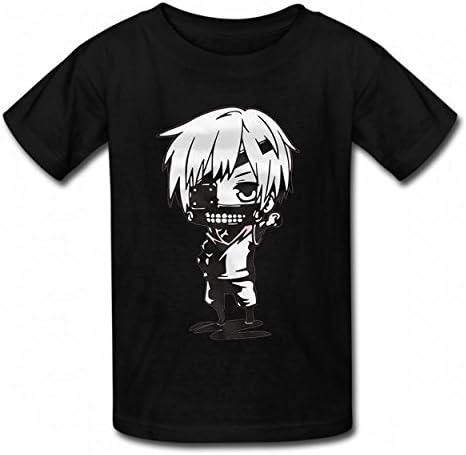 XNDHWD Print Tshirt Cotton Tops Popular Kid Tee Black