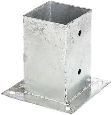 Gartenwelt Riegelsberger Post sleeve Screw-on sleeve for posts with base plate 9x9 cm