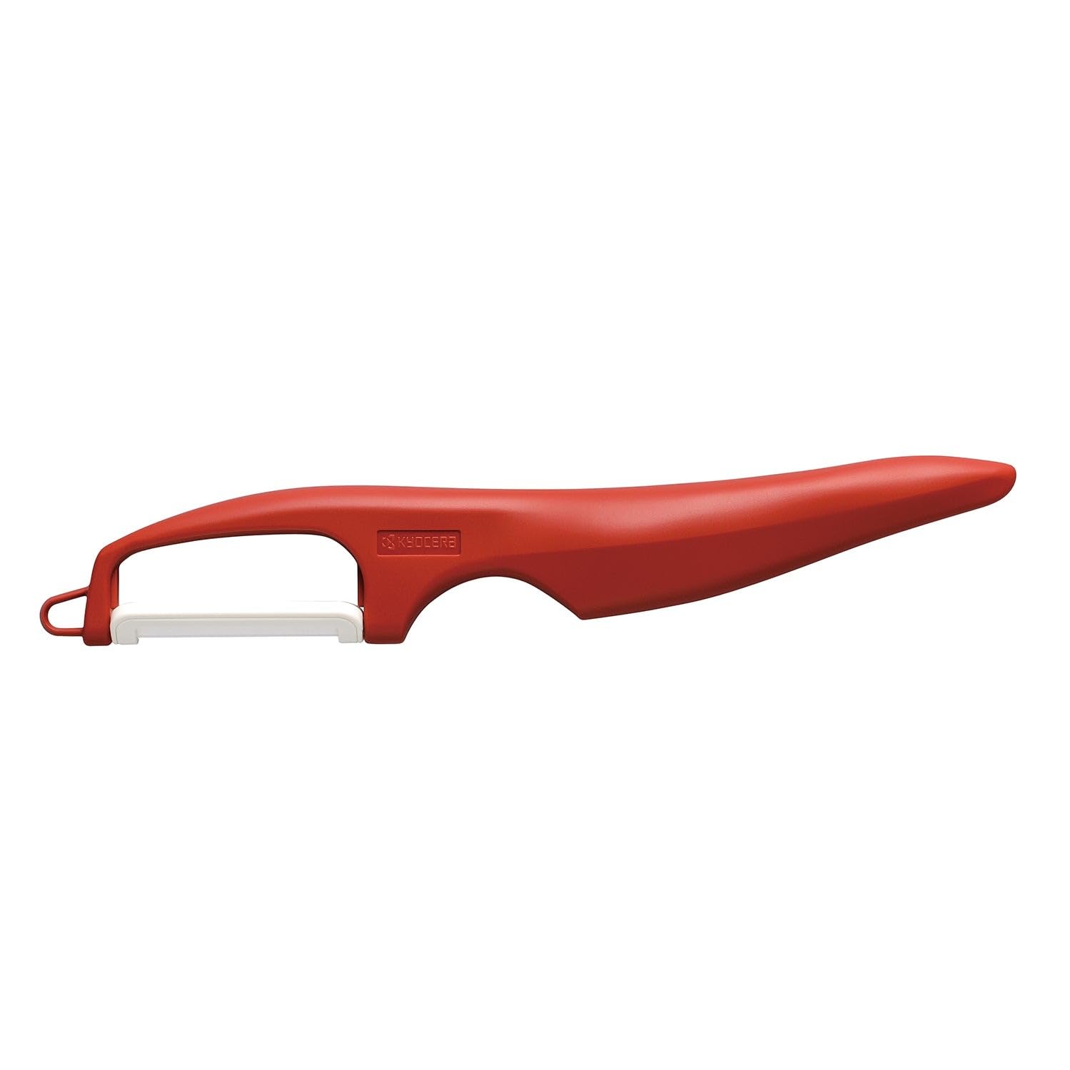 Kyocera 2349451 Double Blades Peeler, Ceramics, Red