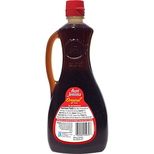 Aunt Jemima Original Syrup & Complete Buttermilk Pancake Mix Variety Pack, 2 (2lb) Boxes of Pancake Mix & 1 (24oz) Bottle of Original Syrup, 1 Set