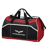 Corvette Duffel Bag with C6 Logo : 2005-2013 C6 (Red)