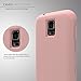 Galaxy S5 Case, S5 Case,SLMY(TM) [ Shock Resistant Series ] Hybrid Rubber Case Cover for Samsung Galaxy S5 3 in1 Hard Plastic +Soft Silicone Rose Gold