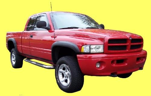 Elite Spoilers Dodge Ram Fender Flares 1994-2001 OE Factory Style 4 Piece Set