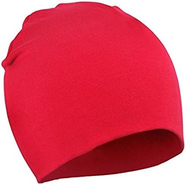 Simplized Life Men and women all ages baby baby cotton soft and lovely knitted children hat doll hat Cute baby boy / girl soft child baby hat 9color (Red)