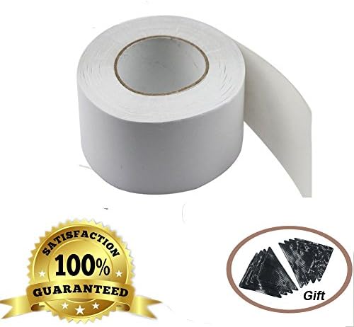 Rug Gripper &Double Sided Carpet Tape (2 In-15 Yard)by Foamsky-Instantly Flattens Rug/Carpet Corners MEANWHILE Stops Rug/Carpet Slipping