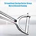 Peelers for kitchen，GiniHome Premium Stainless Steel Potato Vegetable Peeler - Ultra Sharp - Ergonomic Y Peeler - Easy to Clean and Secure - Great for Apples Potatoes Carrots (Original) (silver)
