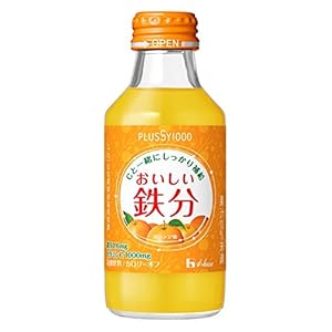 ハウスウェルネスフーズ PLUSSY1000 おいしい鉄分 140ml 30本