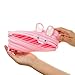 ZIPIT Animals Pencil Case for Kids, Holds Up to 30 Pens, Machine Washable, Made of One Long Zipper! (Bunny)