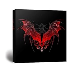 Wall26-Canvas Wall Art-Dragon Wings-Giclee Painting Wall Bedroom Living House Decoration Home Art - 12x12 inches