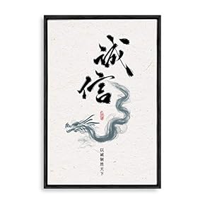 Framed Canvas Wall Art Entrepreneurship Canvas Prints Home Artwork Decoration for Living Room,Bedroom - 16x24 inches