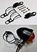 PerfecTech 1pair Metal Motorcycle Modified Turn Signal Light Indicator Mount Bracket Clamp 30-45mm