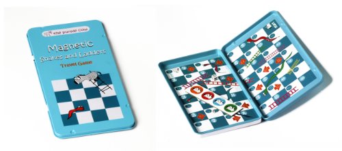 Magnetic Travel Snakes & Ladders  -  Car Games , Airplane Games and Quiet Games