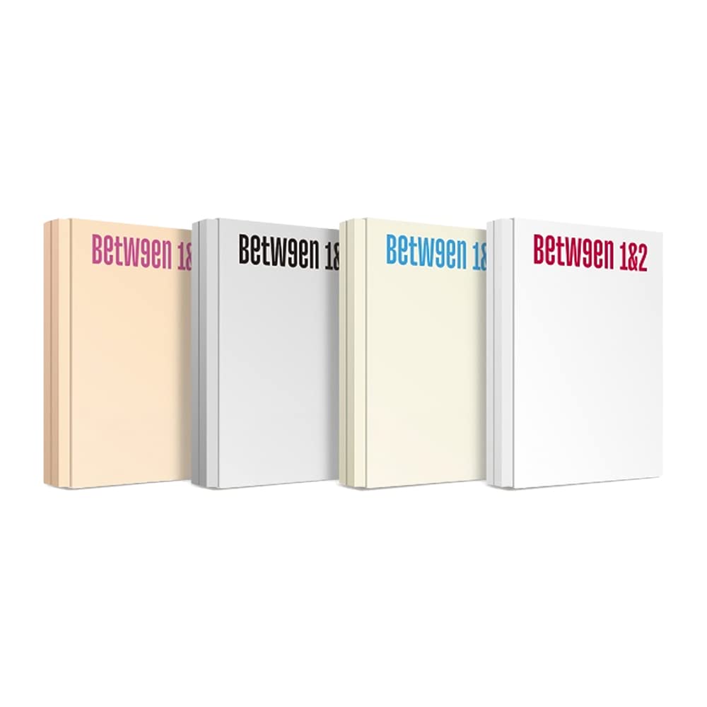 JYP Entertainment TWICE - BETWEEN 1 & 2 11th Mini Album + Pre-Order Benefit + Folded Poster Set of 4, 153 x 215 x 20.5 mm, (JYPK1452)