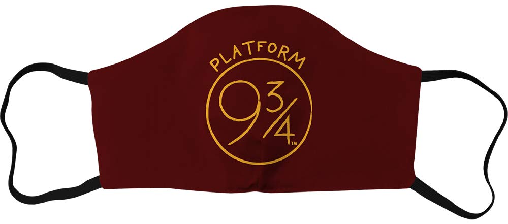 cotton division Harry Potter ACHAPOMMS002_A Mask, Burgundy, 1 Unit (Pack of 1) Unisex