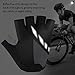 MAJCF Cycling Gloves Men Bicycle Gloves Half Finger 5MM Gel Pad Shock-Absorbing Mountain Bike Gloves, Anti- Slip Road Riding Gloves Breathable Sports Gloves Accessories for Men/Women