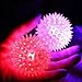 Acekid Colors Elastic Flashing Spike Ball Light Up Squeaking Balls with LED Lights Party Toys 5pcs Color Random