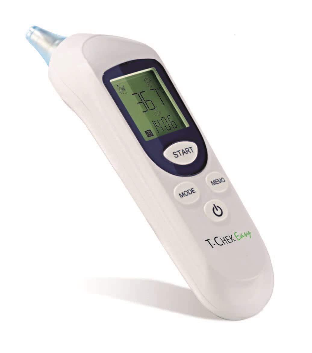 Domotherm E - Infrared Clinical Ear Thermometer Without Probe Covers for Measuring Body Temperature