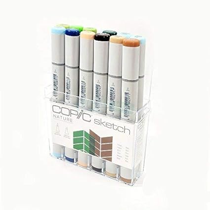 Amazoncom Copic Sketch Marker Set 12 Nature Everything Else