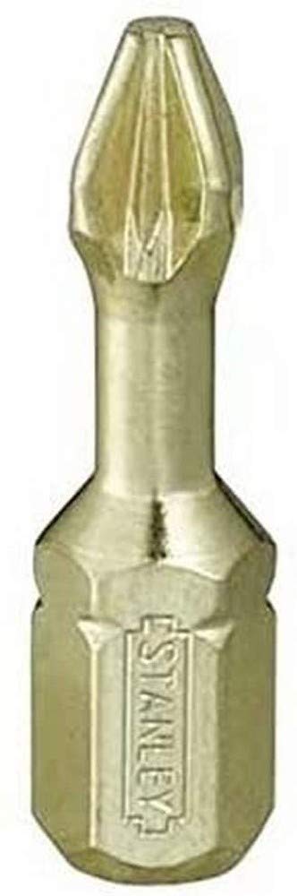 Stanley Pozidriv 1/4 Inch PZD2 Extra Tough – Pack of 6 – 1 (635)