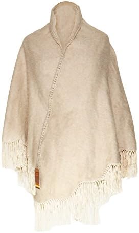 Stunning Women's Alpaca Wool Blend Poncho