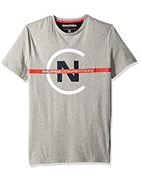 Nautica - Camiseta de competición de manga corta para hombre