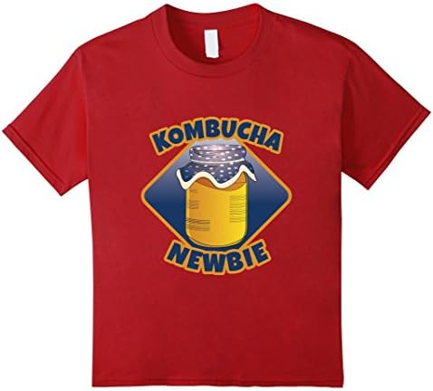 Kids Kombucha Newbie T-Shirt | Kombucha Starter Kit 6 Cranberry