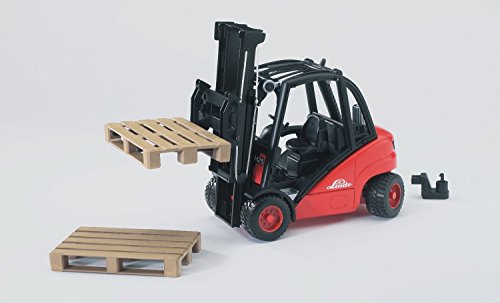 Bruder Toys Linde H30D fork Lift with Pallet