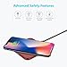 CHOETECH Wireless Charger, Qi Certified Wireless Charging Pad Compatible with iPhone 11/11 Pro/11 Pro Max/XS Max/XS/XR/X/8, Samsung Galaxy Note 10/Note 10+/S10/S10+/S9, AirPods Pro and More