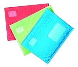 Scotch Smart Mailer, Bubble Plastic Mailer, 6 x 9 Inch, 12 Pack (8913-CLR),Assorted colors