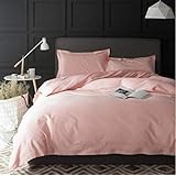 Linenwalas Eucalyptus Tencel Bed Sheet Set Queen Size 4Pc - Rose Gold Lyocell 16" Deep Pocket Sheets - Soft Breathable & Cooling Sheets Set for Hot Sleepers (Queen, Rose Gold)